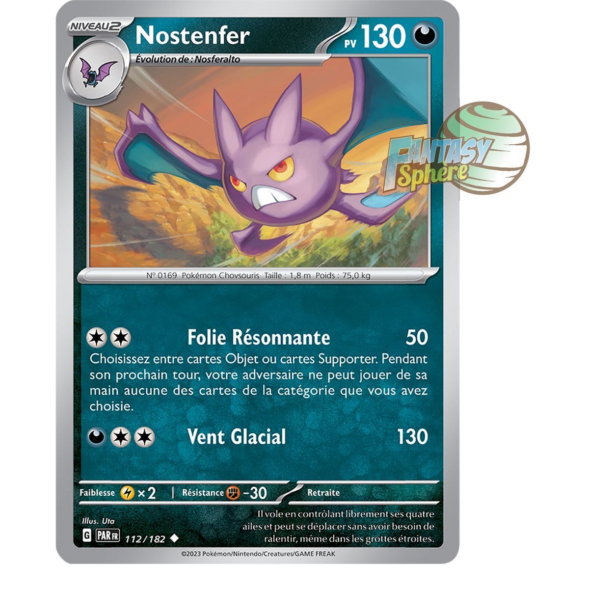 Nostenfer - Reverse 112/182 - Scarlet and Violet Faille Paradox
