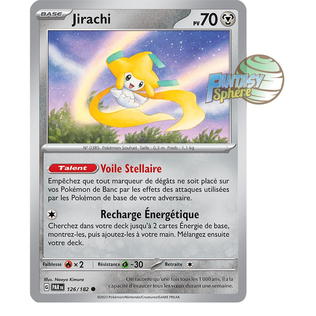 Jirachi - Commune 126/182 - Scarlet and Violet Paradox Rift