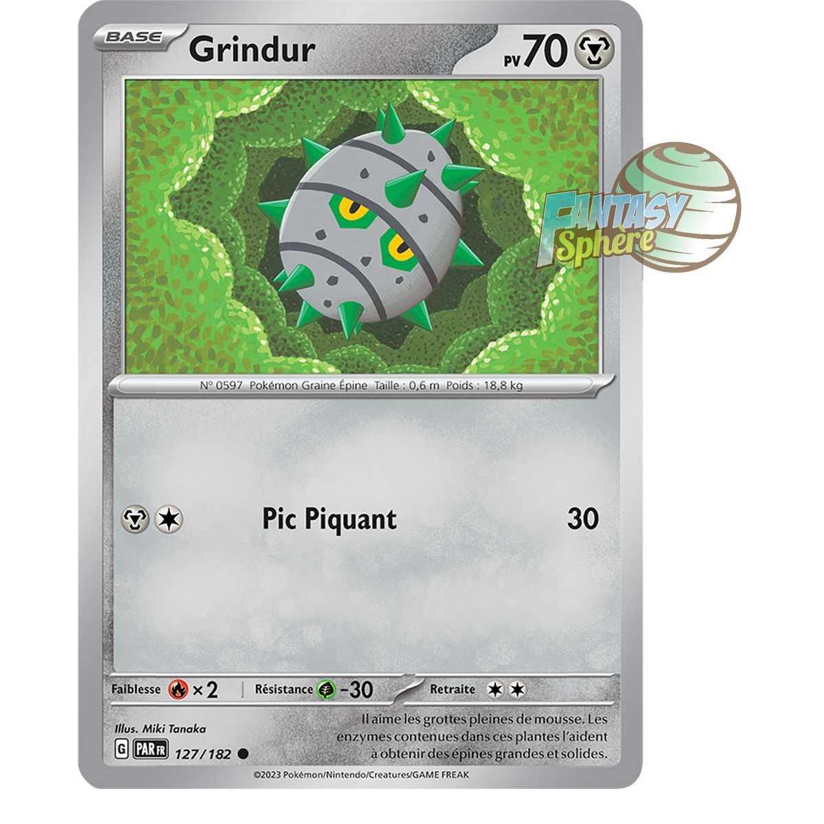 Grindur - Reverse 127/182 - Scarlet and Violet Paradox Rift