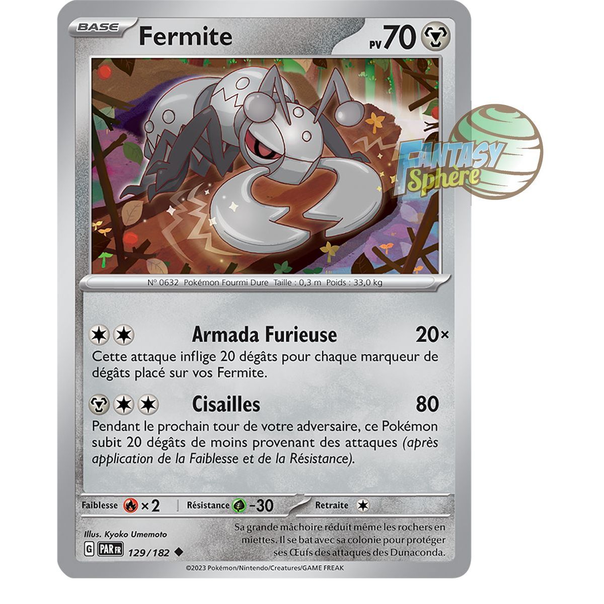 Fermite - Uncommon 129/182 - Scarlet and Violet Faille Paradox