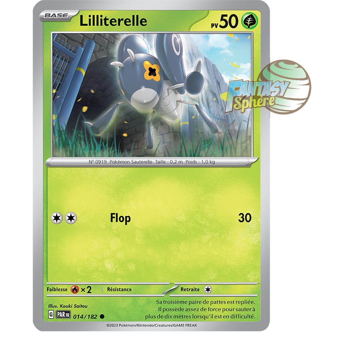 Lilliterelle - Reverse 14/182 - Scarlet and Violet Faille Paradox