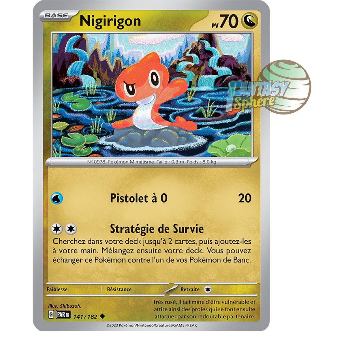 Nigirigon - Uncommon 141/182 - Scarlet and Violet Paradox Rift