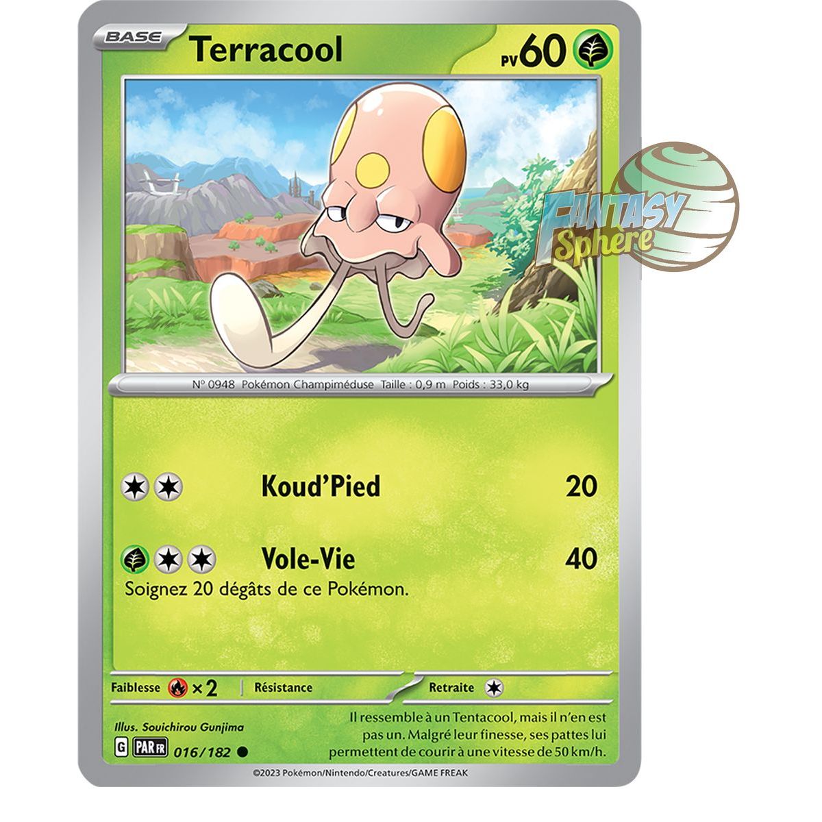 Terracool - Reverse 16/182 - Scarlet and Violet Faille Paradox