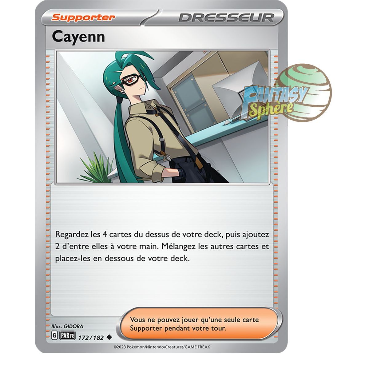 Cayenn - Uncommon 172/182 - Scarlet and Violet Faille Paradox