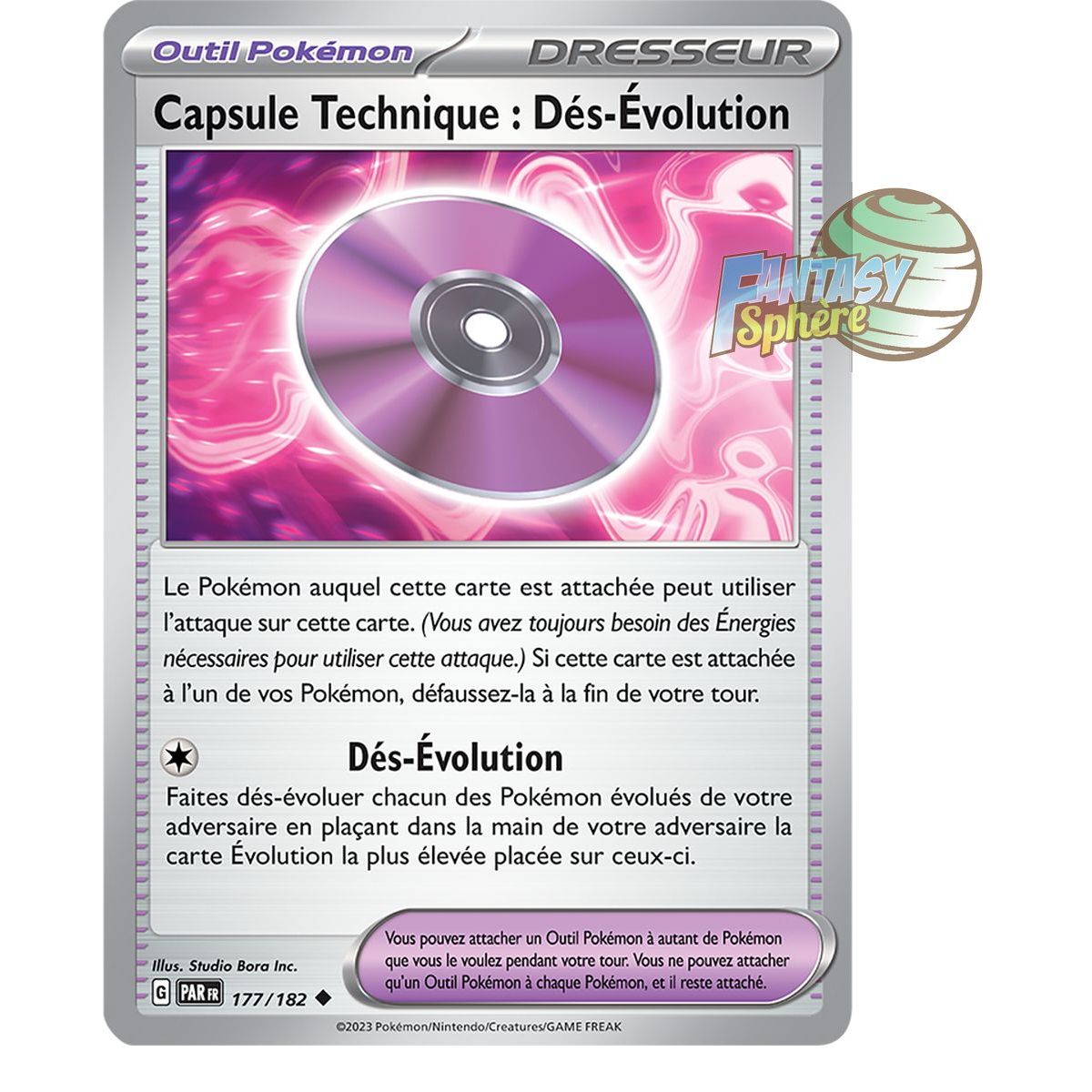 Technical Capsule: Dis-Evolution - Uncommon 177/182 - Scarlet and Violet Paradox Rift