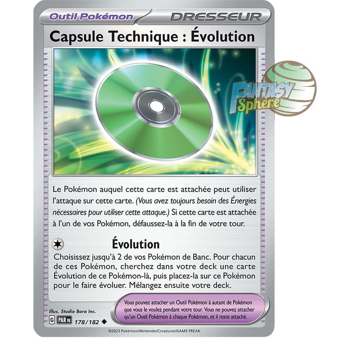 Technical Capsule: Evolution - Uncommon 178/182 - Scarlet and Violet Faille Paradox