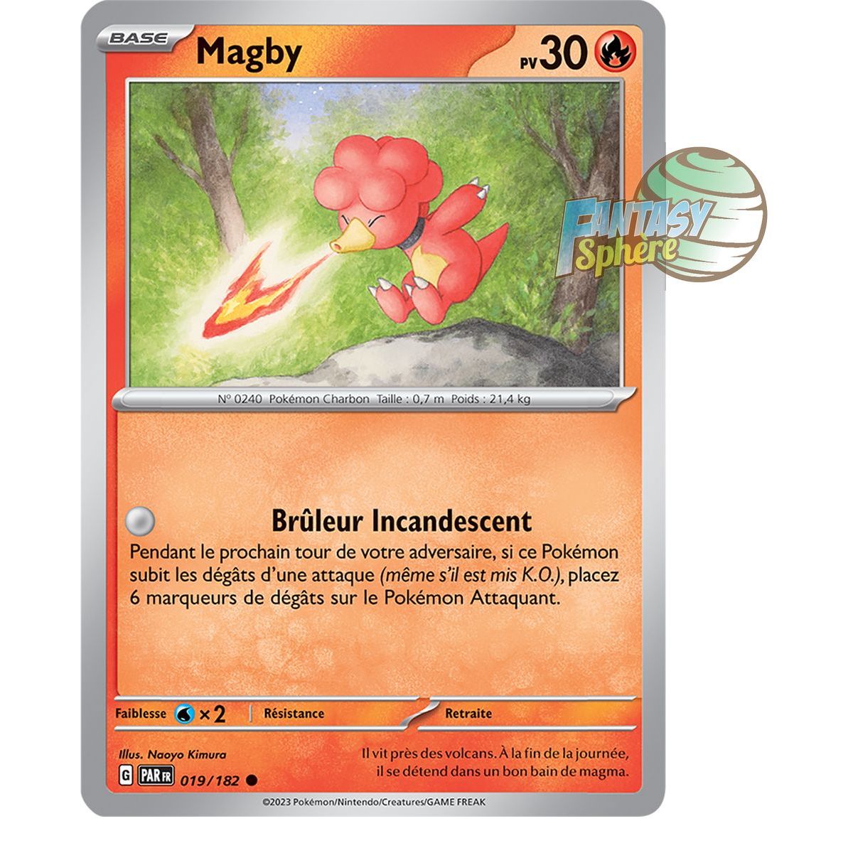 Magby - Reverse 19/182 - Scarlet and Violet Faille Paradox