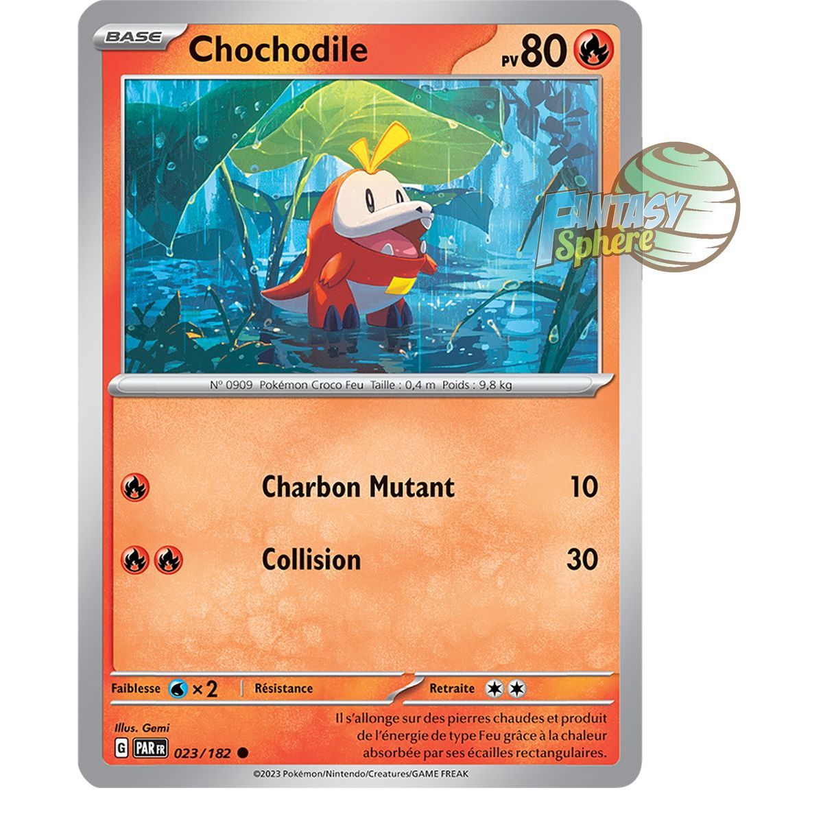 Chochodile - Reverse 23/182 - Scarlet and Violet Faille Paradox