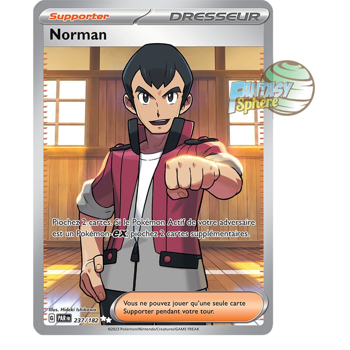 Item Norman - Ultra Rare 237/182 - Scarlet and Violet Faille Paradox