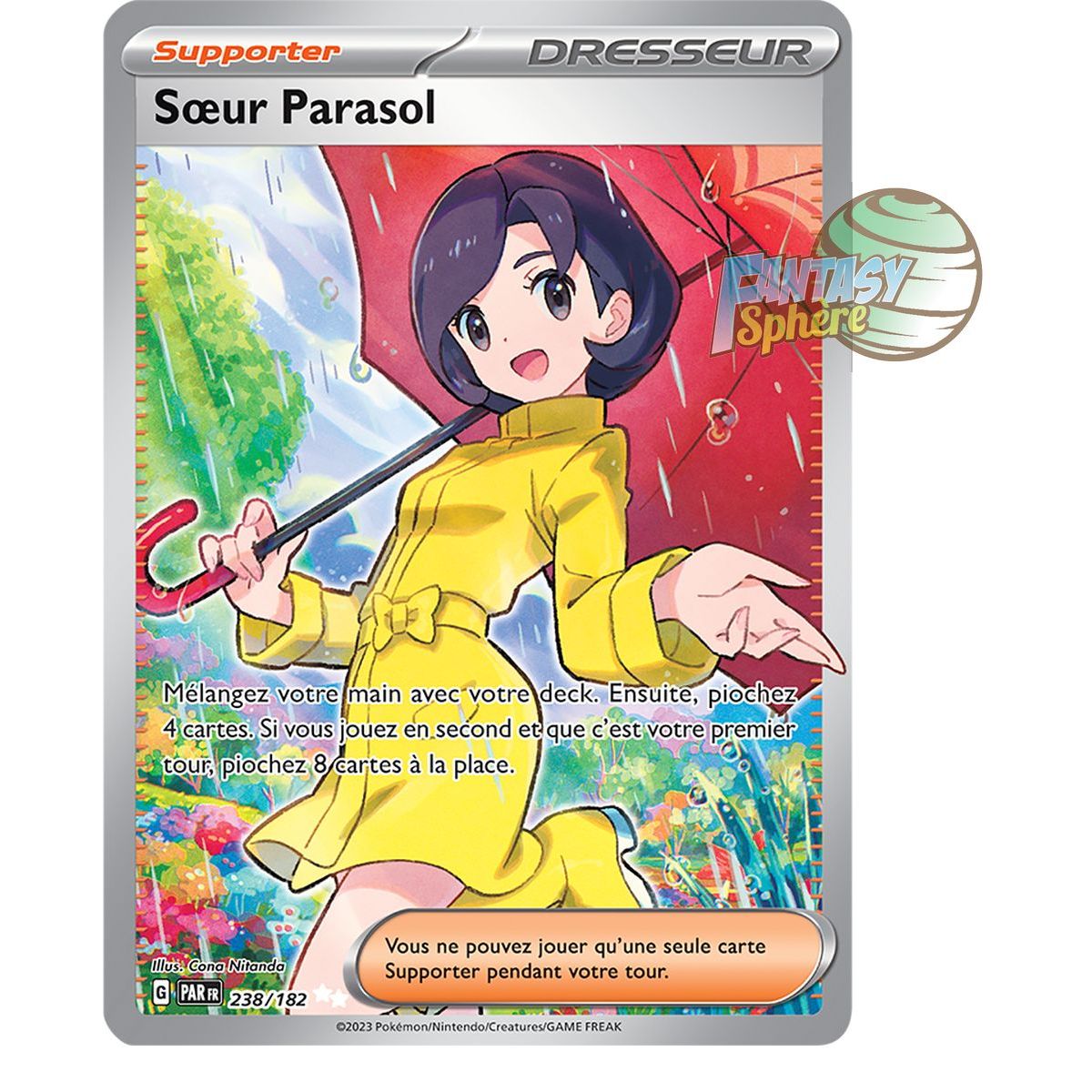 Sister Parasol - Ultra Rare 238/182 - Scarlet and Violet Faille Paradox