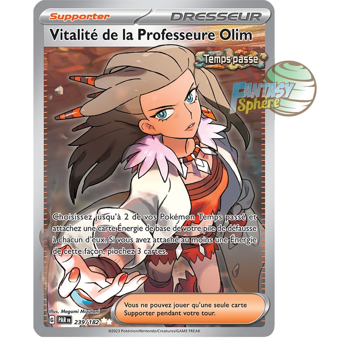 Vitality of Professor Olim - Ultra Rare 239/182 - Scarlet and Violet Faille Paradox