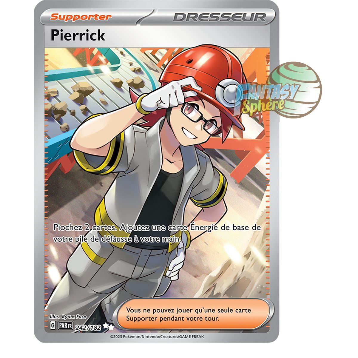 Pierrick - Ultra Rare 242/182 - Scarlet and Violet Faille Paradox