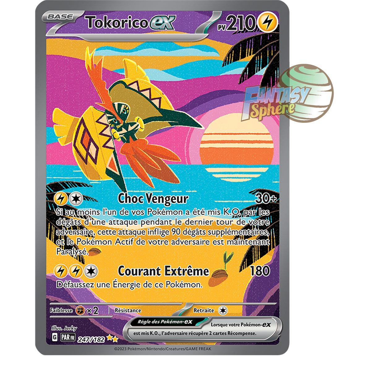 Tokorico EX - Special Illustration Rare 247/182 - Scarlet and Purple Paradox Fault