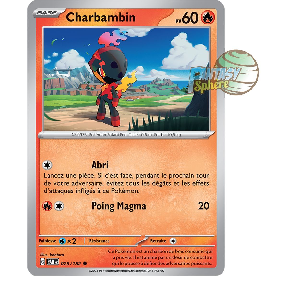 Charbambin - Reverse 25/182 - Scarlet and Violet Faille Paradox