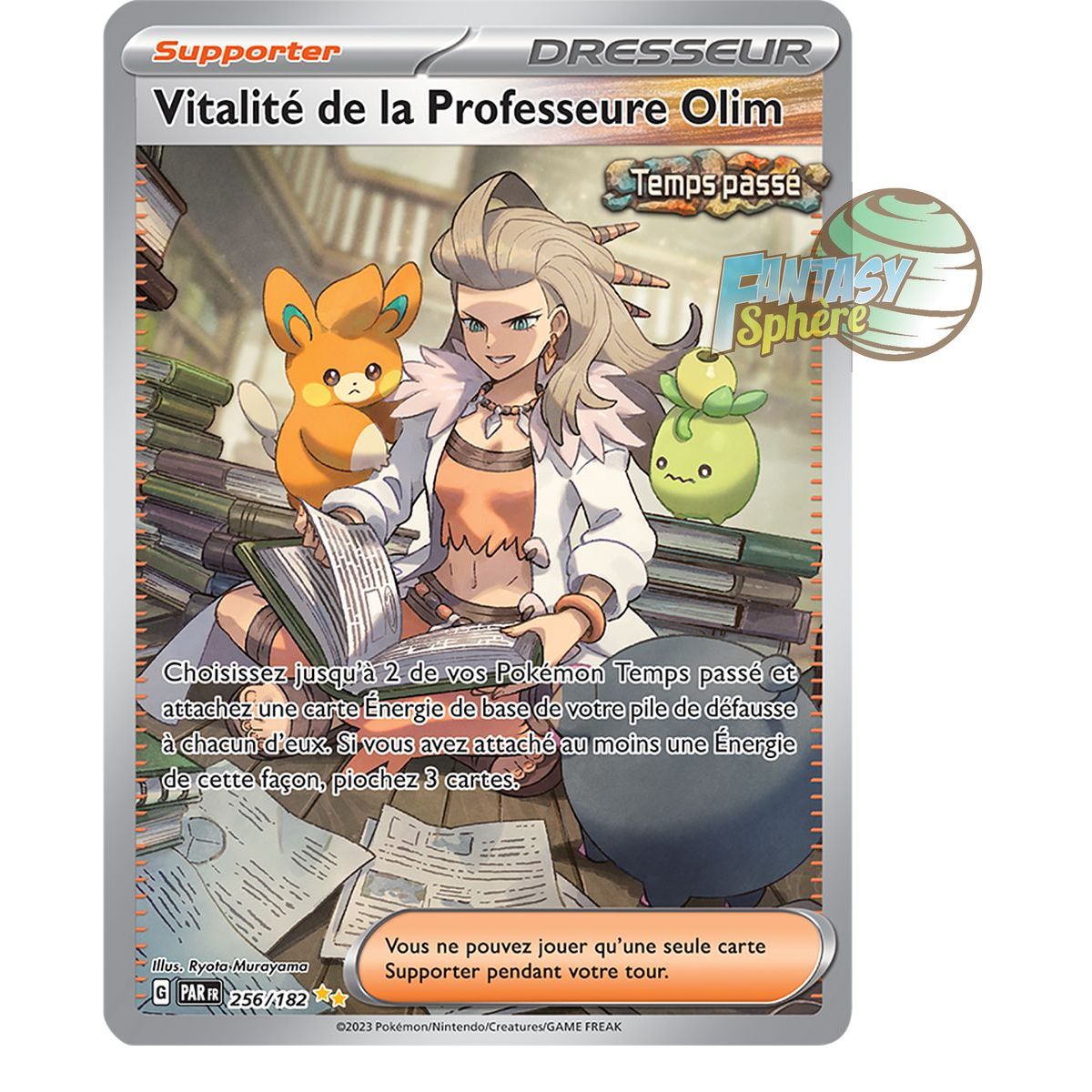 Item Professor Olim's Vitality - Special Illustration Rare 256/182 - Scarlet and Purple Paradox Fault