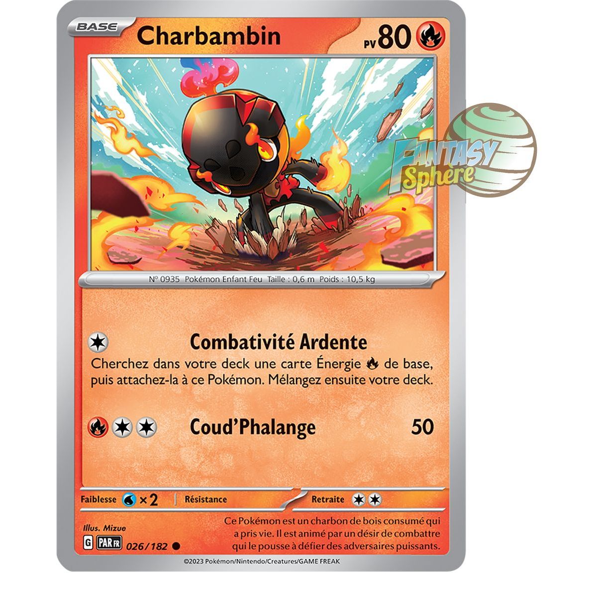 Charbambin - Commune 26/182 - Scarlet and Violet Faille Paradox