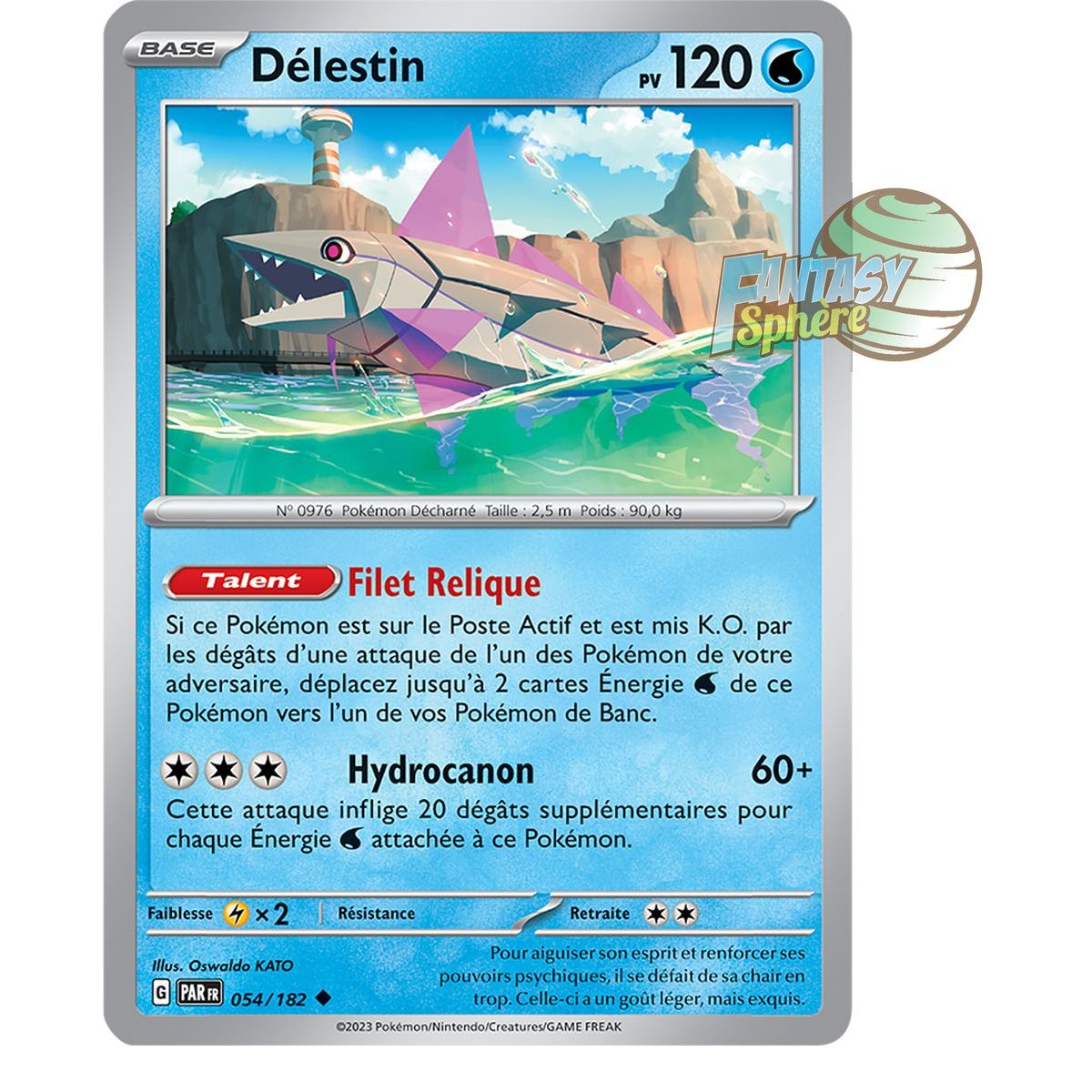 Délestin - Uncommon 54/182 - Scarlet and Violet Faille Paradox