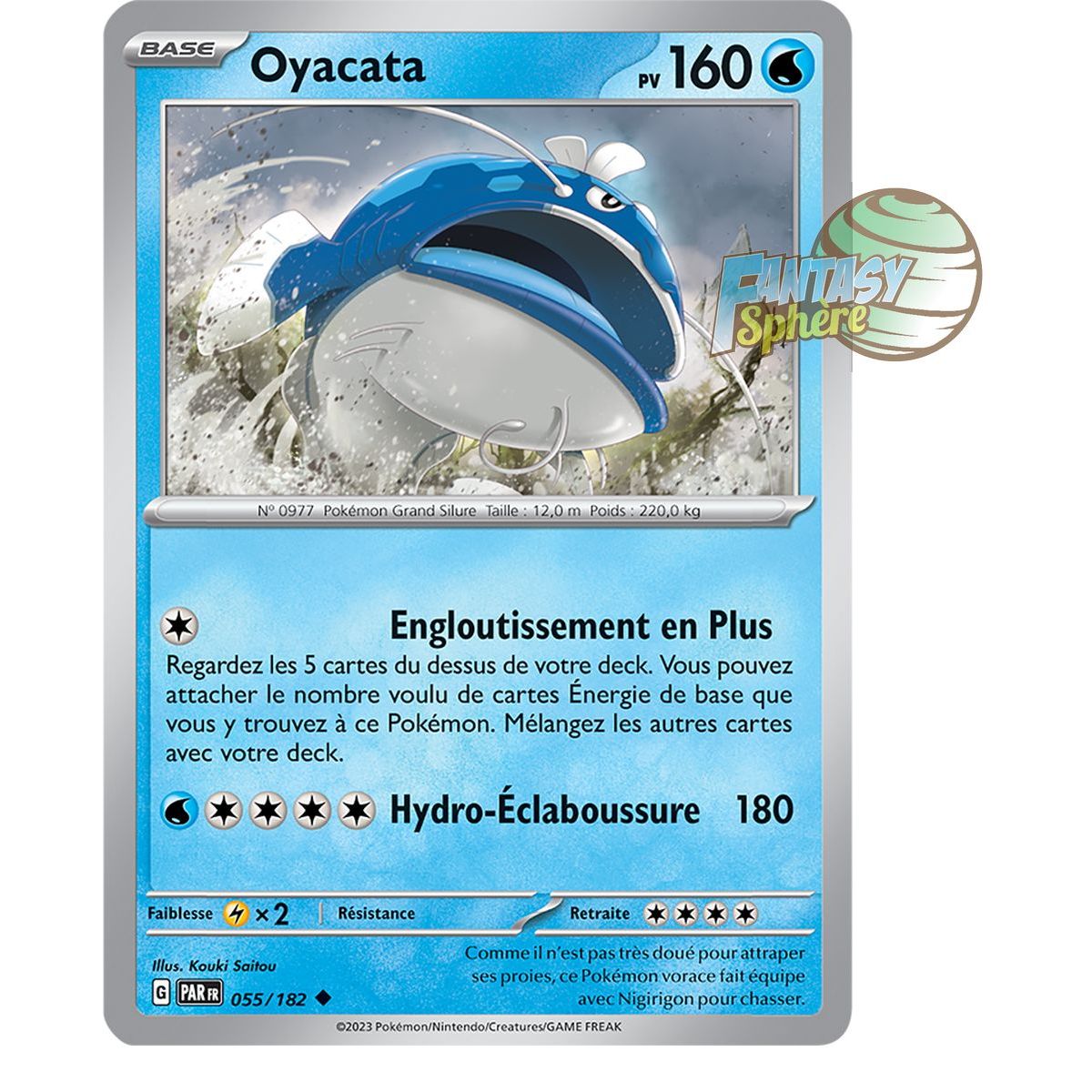 Oyacata - Uncommon 55/182 - Scarlet and Violet Faille Paradox