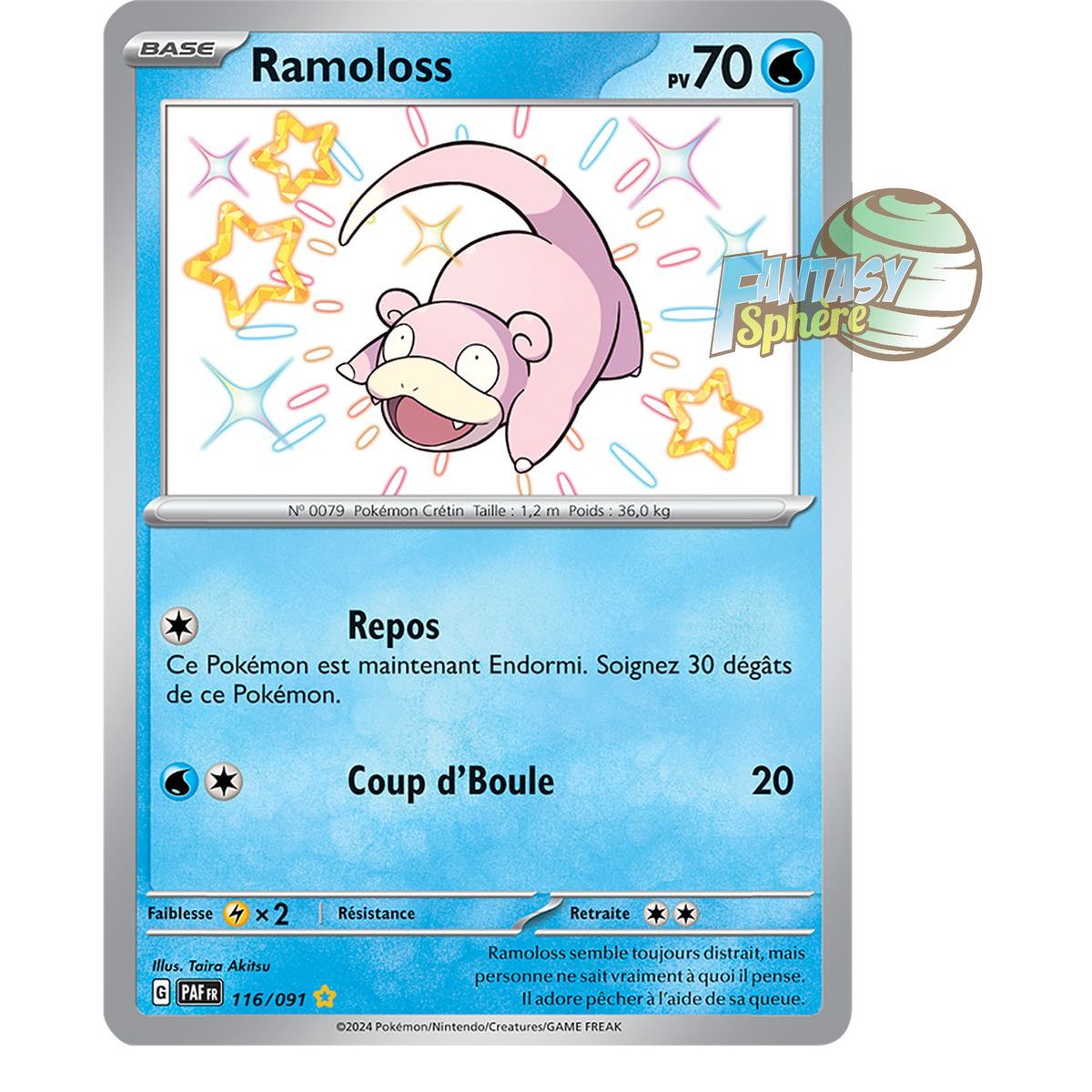 Item Ramoloss - Shiny Rare 116/91 - Scarlet and Purple Paldea Destinies