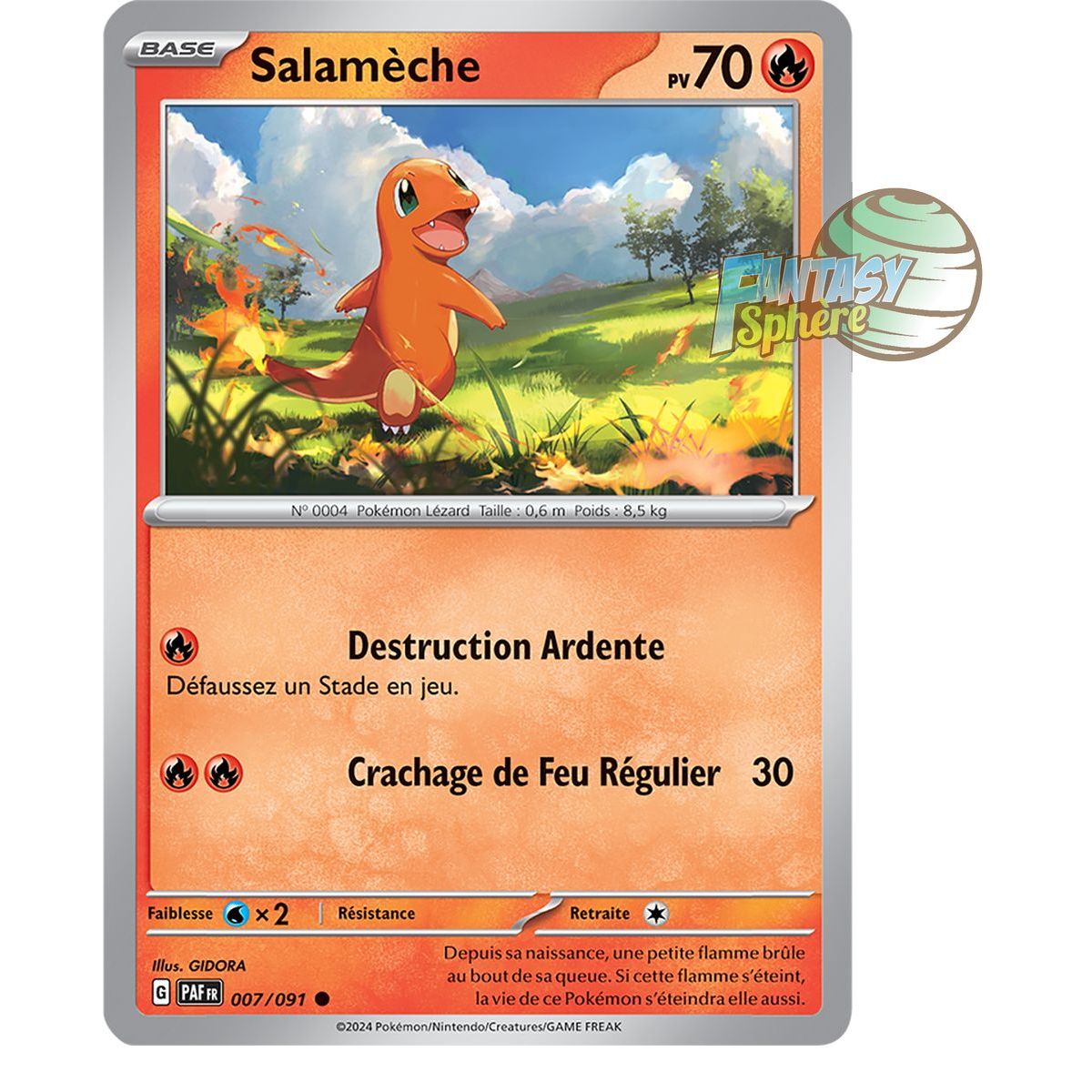 Charmander - Reverse 7/91 - Scarlet and Purple Destinies of Paldea