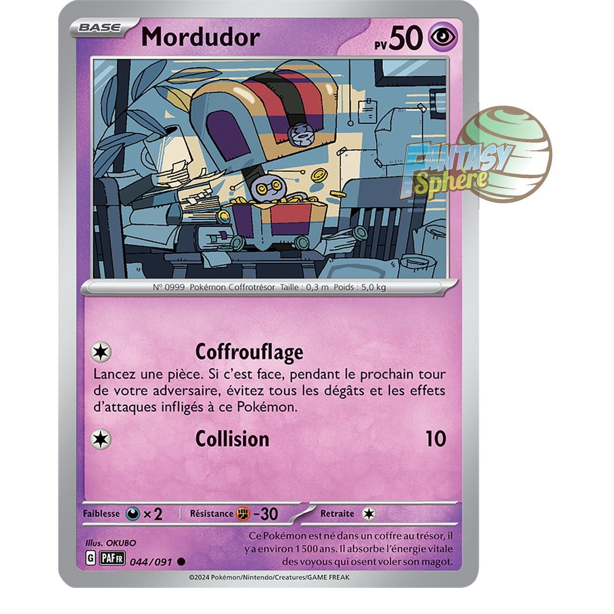 Mordudor - Reverse 44/91 - Scarlet and Purple Destinies of Paldea