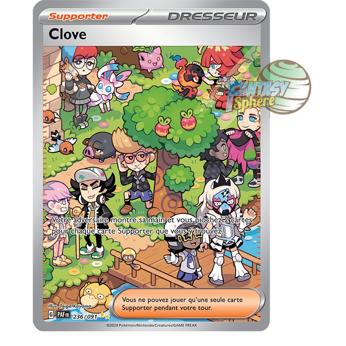 Clove - Special Illustration Rare 236/91 - Scarlet and Violet Destinies of Paldea