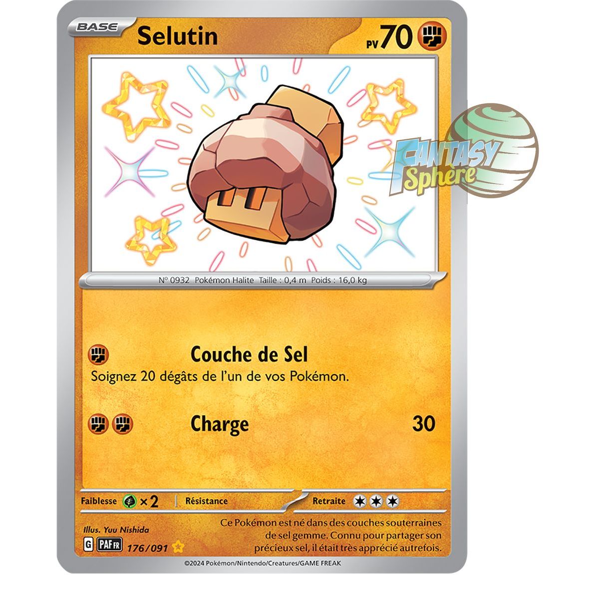 Selutin - Shiny Rare 176/91 - Scarlet and Purple Destinies of Paldea