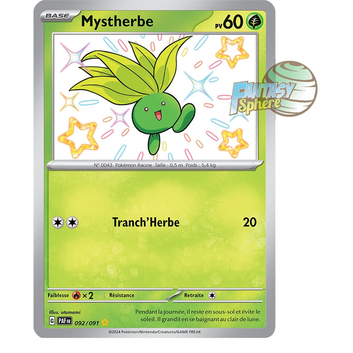 Mystherbe - Shiny Rare 92/91 - Scarlet and Purple Destinies of Paldea