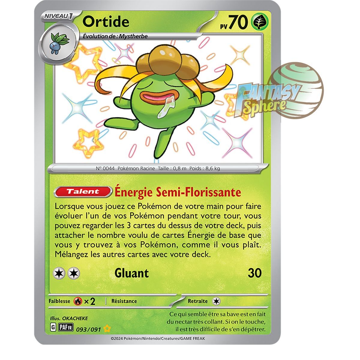 Ortide - Shiny Rare 93/91 - Scarlet and Purple Destinies of Paldea