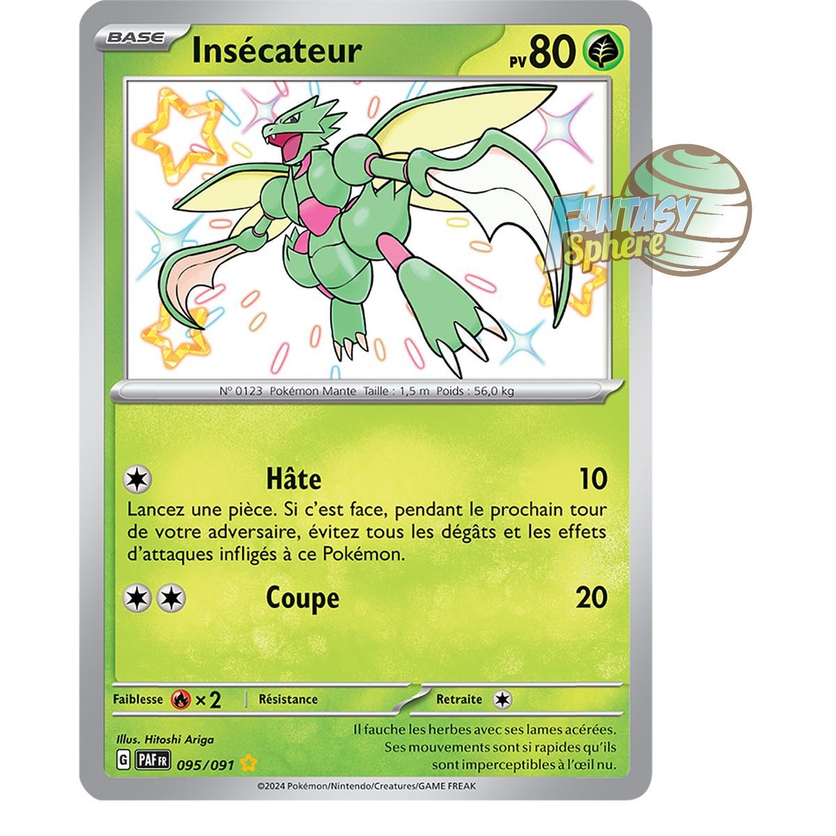 Insécateur - Shiny Rare 95/91 - Scarlet and Purple Paldea Destinies