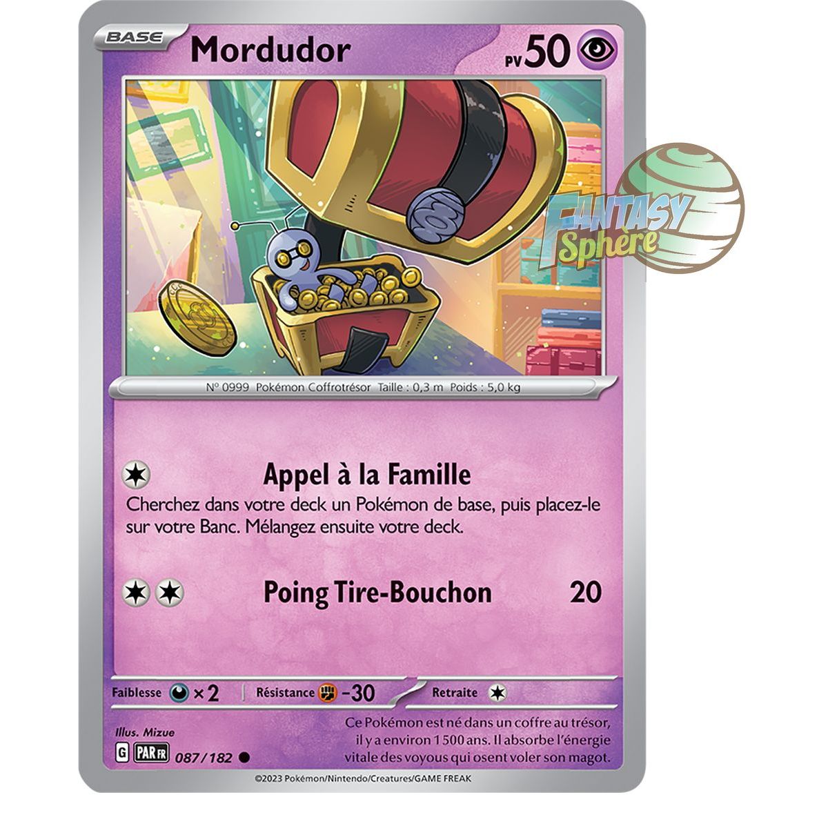 Mordudor - Reverse 87/182 - Scarlet and Violet Paradox Rift