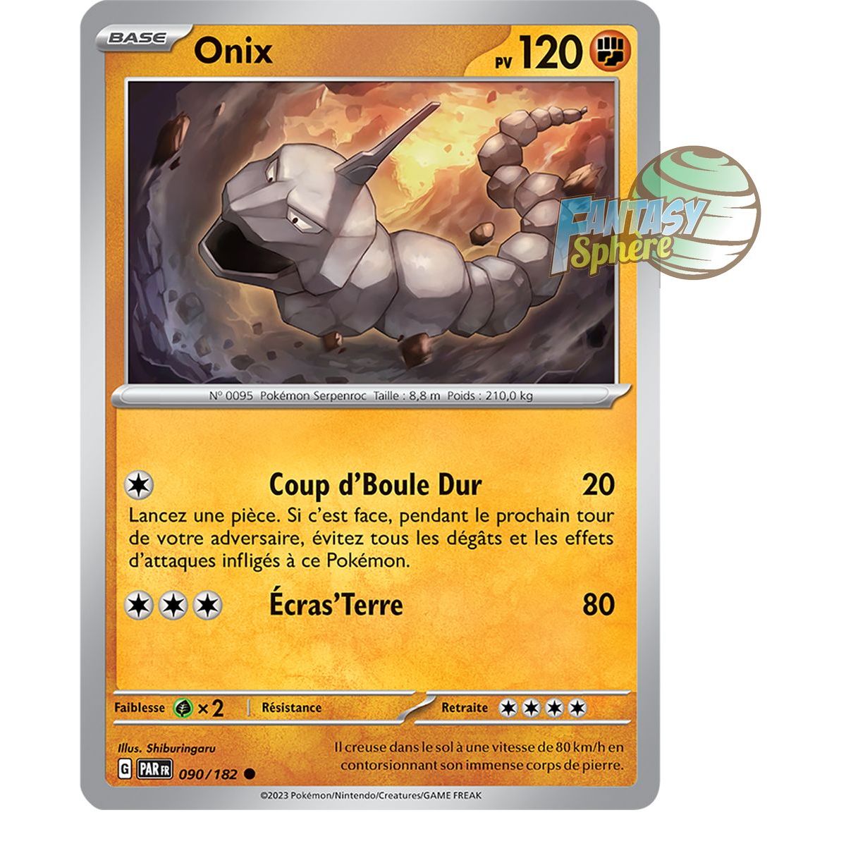 Onix - Reverse 90/182 - Scarlet and Violet Faille Paradox