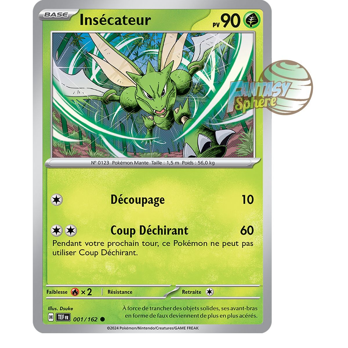 Item Scyther - Commune 1/162 - Scarlet and Violet Temporal Forces