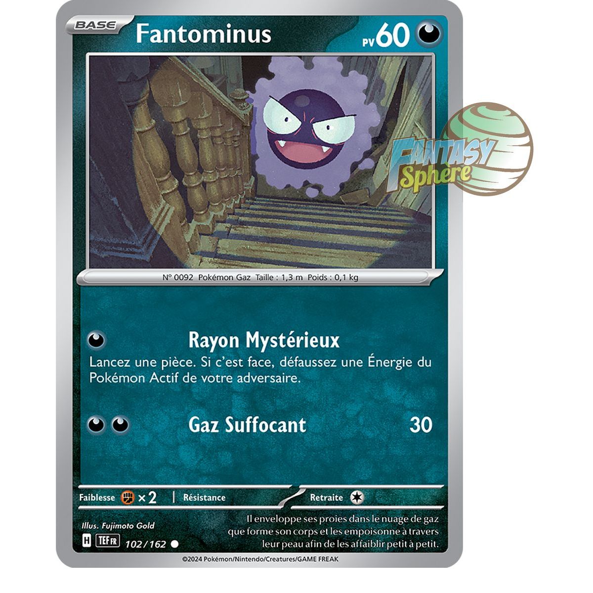 Fantominus - Commune 102/162 - Scarlet and Violet Temporal Forces