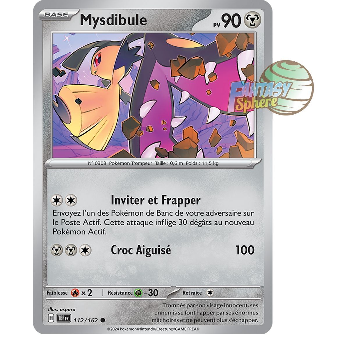 Mysdibule - Commune 112/162 - Scarlet and Violet Temporal Forces