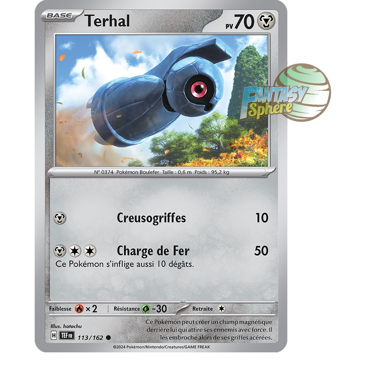 Item Terhal - Commune 113/162 - Scarlet and Violet Temporal Forces