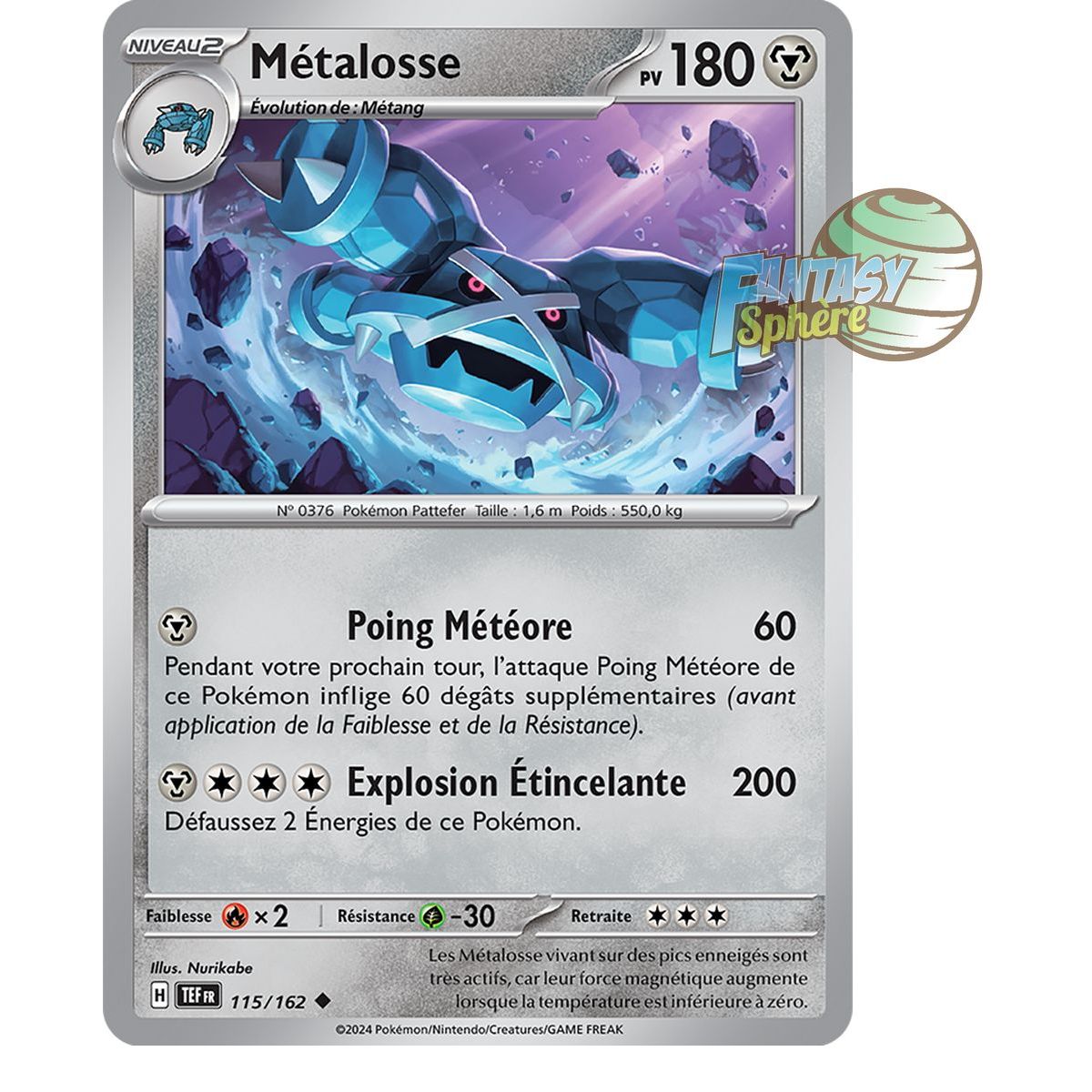 Item Metagross - Uncommon 115/162 - Scarlet and Violet Temporal Forces