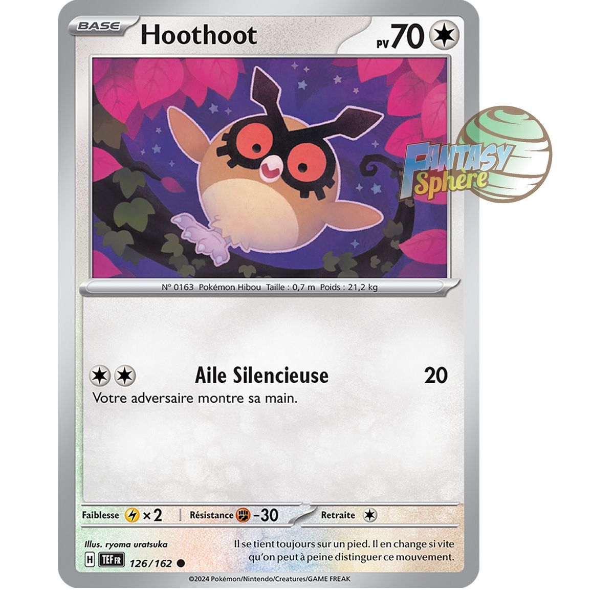 Item Hoothoot - Commune 126/162 - Scarlet and Violet Temporal Forces