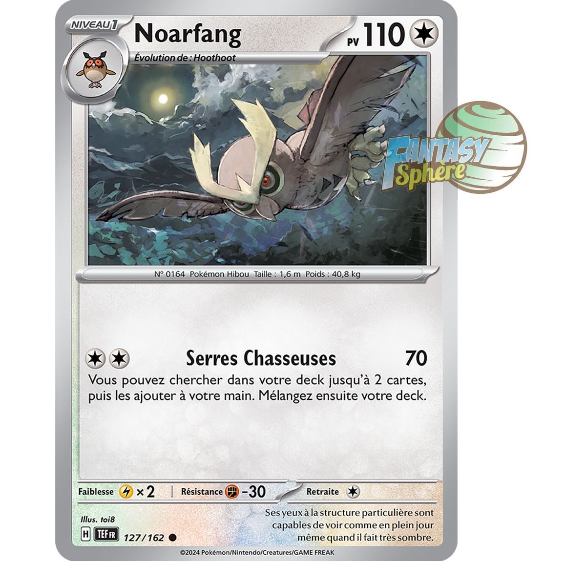 Noarfang - Reverse 127/162 - Scarlet and Violet Temporal Forces