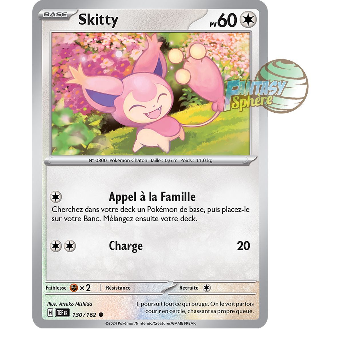 Skitty - Commune 130/162 - Scarlet and Violet Temporal Forces