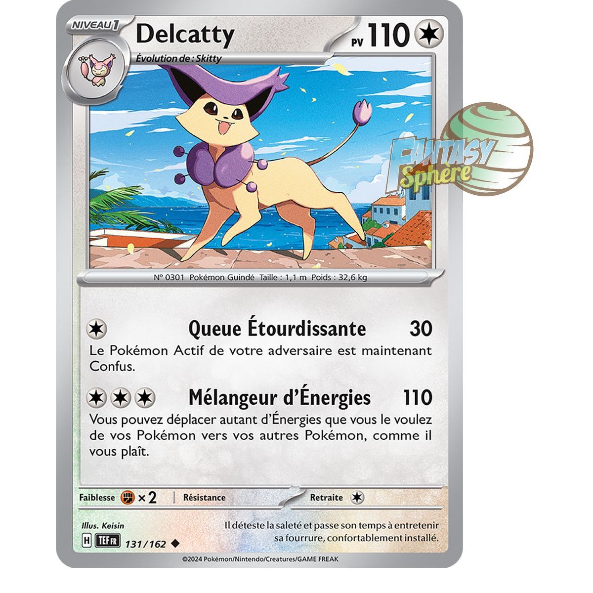 Item Delcatty - Uncommon 131/162 - Scarlet and Violet Temporal Forces