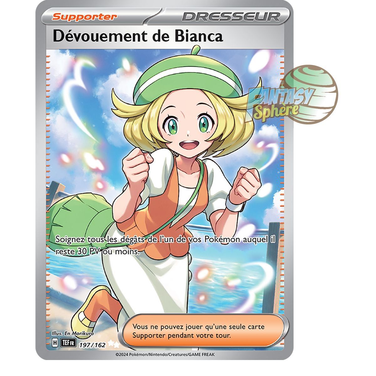 Item Dedication of Bianca - Ultra Rare 197/162 - Scarlet and Violet Temporal Forces