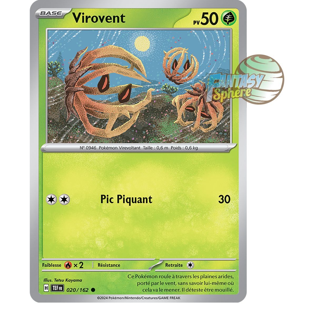 Virovent - Reverse 20/162 - Scarlet and Violet Temporal Forces