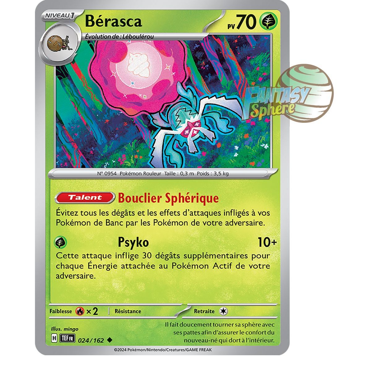 Item Bérasca - Uncommon 24/162 - Scarlet and Violet Temporal Forces