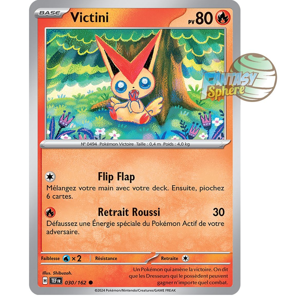 Victini - Commune 30/162 - Scarlet and Violet Temporal Forces