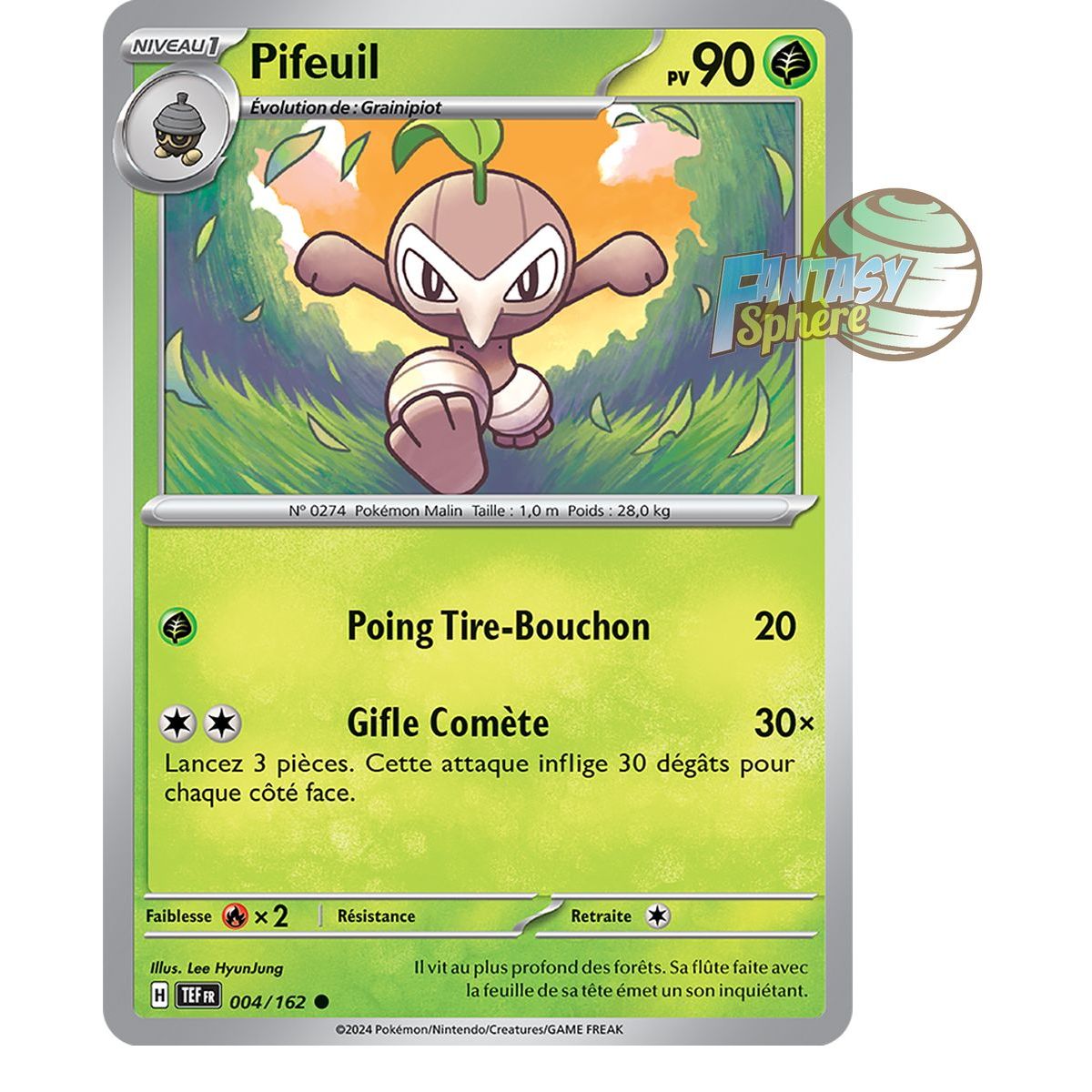 Pifeuil - Reverse 4/162 - Scarlet and Violet Temporal Forces