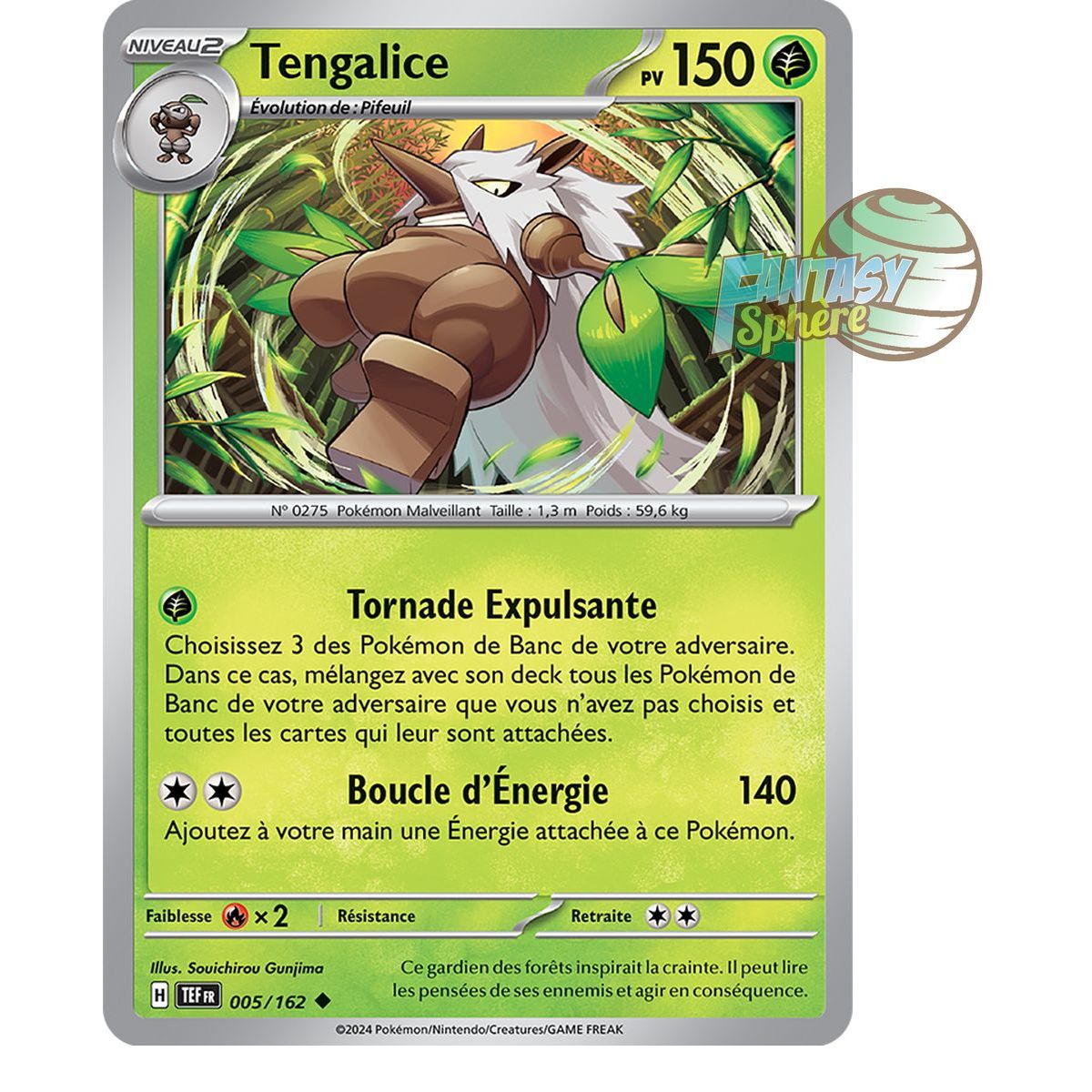 Item Tengalice - Uncommon 5/162 - Scarlet and Violet Temporal Forces