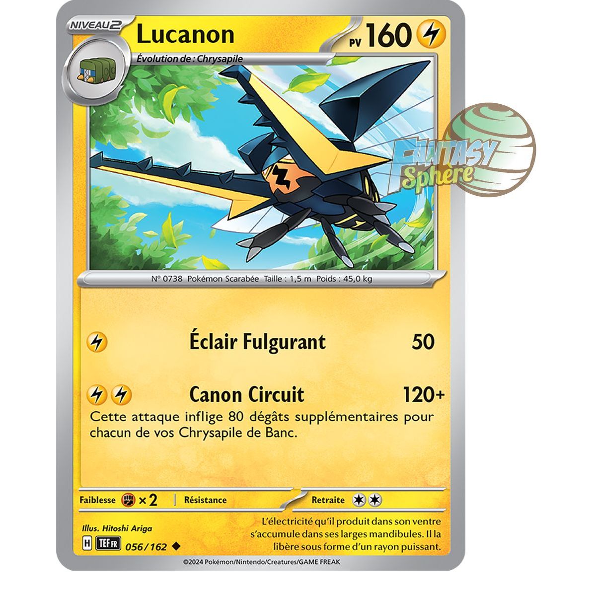 Lucanon - Uncommon 56/162 - Scarlet and Violet Temporal Forces