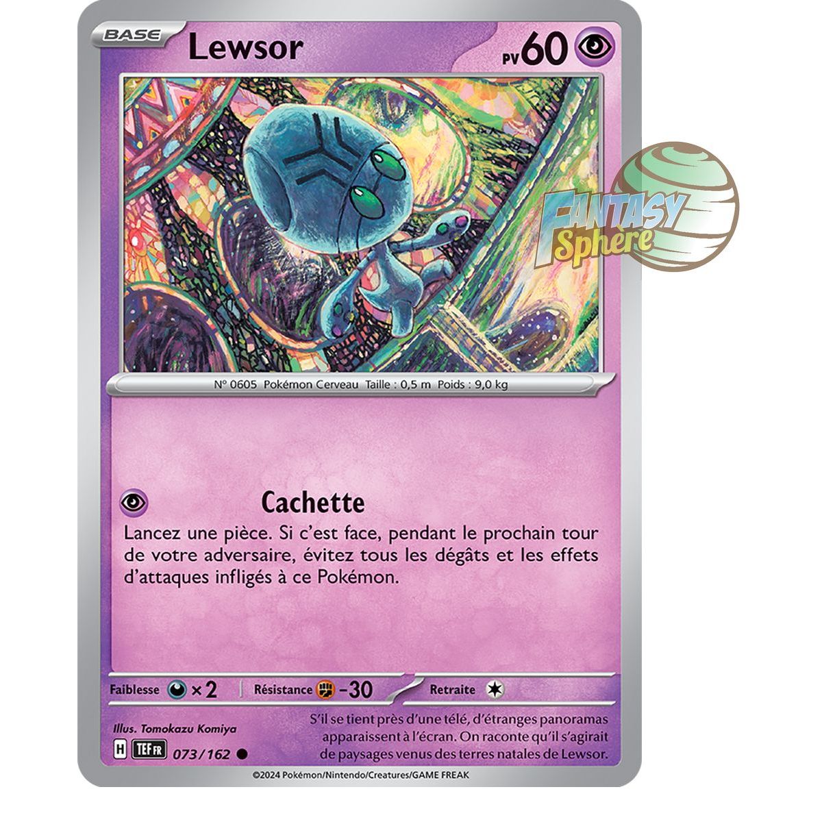 Lewsor - Reverse 73/162 - Scarlet and Violet Temporal Forces