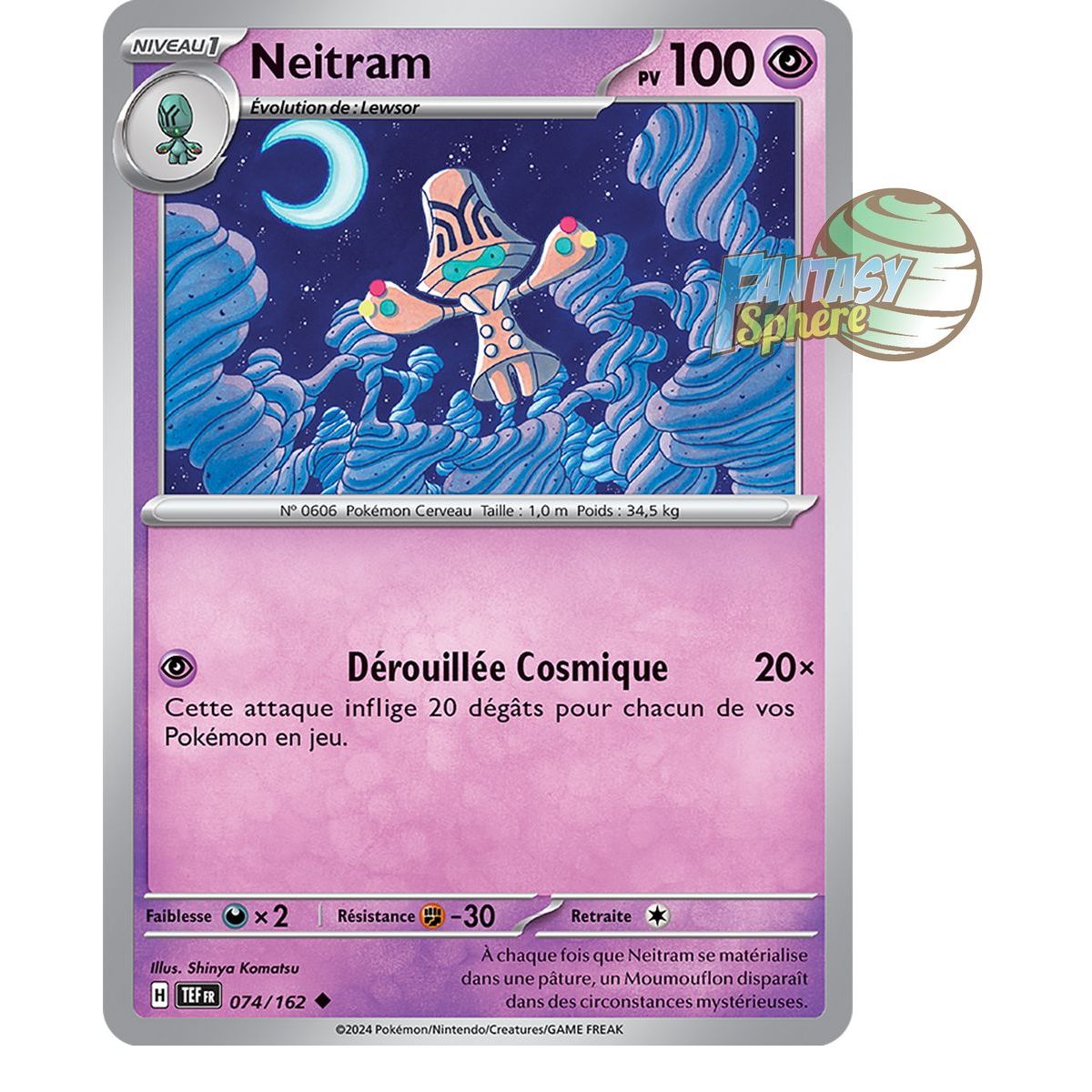 Item Neitram - Uncommon 74/162 - Scarlet and Violet Temporal Forces